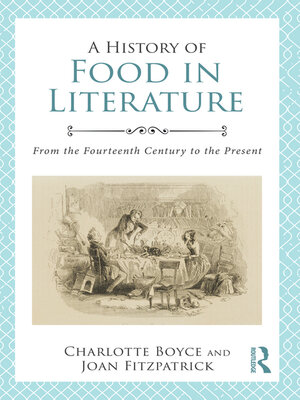 cover image of A History of Food in Literature